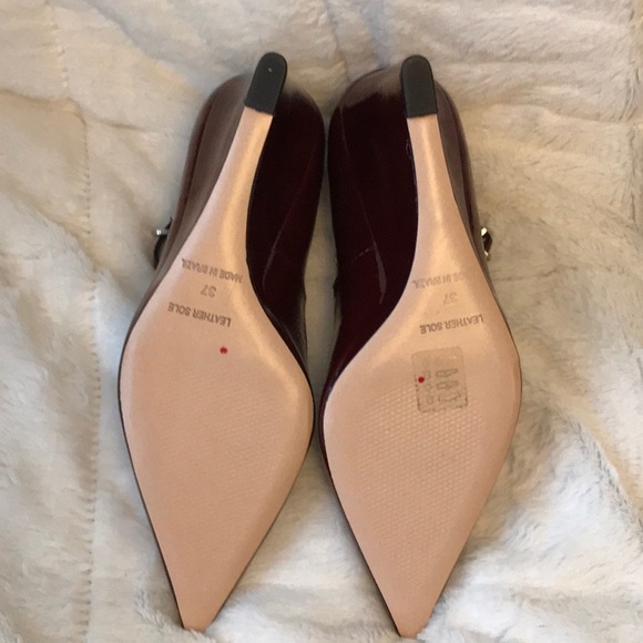 Maeve The Sibley Mary Jane Wedge Heels NWOB size 37/6.5 - Picture 7 of 10